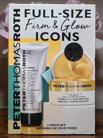 Peter Thomas Roth Full-Size Firm & Glow Icons 2-Piece Kit ($123 Value)