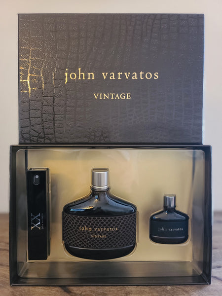 John Varvatos Vintage 3-Pc Gift Set ($139 Value)