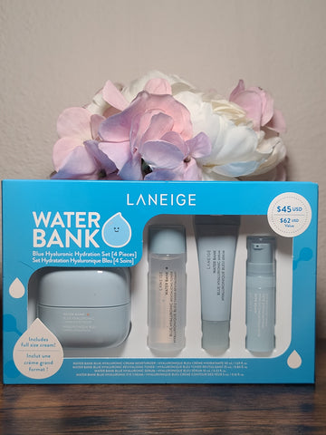 Laneige Water Bank Blue Hyaluronic Hydration 4-Pc Set ($62 Value)