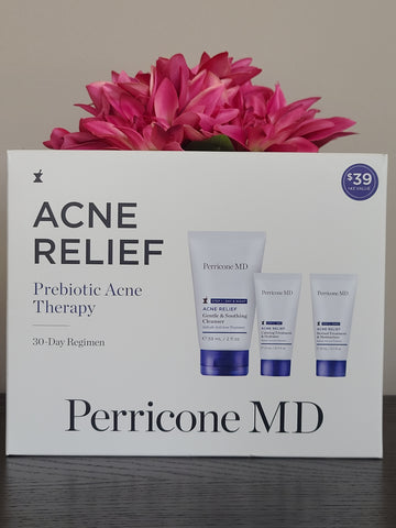 Perricone MD Acne Relief Prebiotic Acne Therapy 30-Day Regimen ($43 Value)