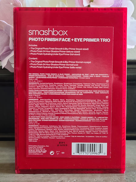 Smashbox Photo Finish Face + Eye Primer Trio ($51 Value)