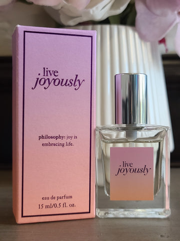 Philosophy Live Joyously Eau de Parfum for Women - 0.5oz [SALE]