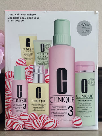 Clinique Great Skin Everywhere (Skin Type 3) - $96.50 Value