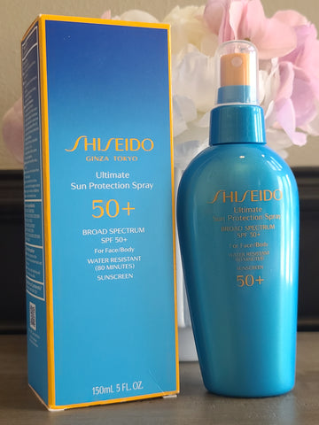 Shiseido Ultimate Sun Protection Spray SPF 50+ For Face/Body