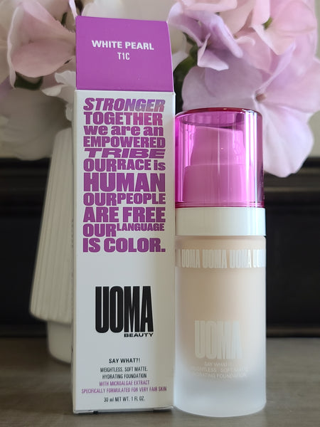 UOMA Beauty Say What?! Weightless Soft Matte Hydrating Foundation