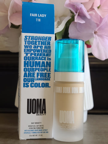 UOMA Beauty Say What?! Weightless Soft Matte Hydrating Foundation