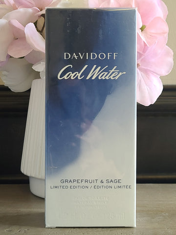 Davidoff Cool Water Summer Grapefruit & Sage Eau de Toilette for Men (Limited Edition)