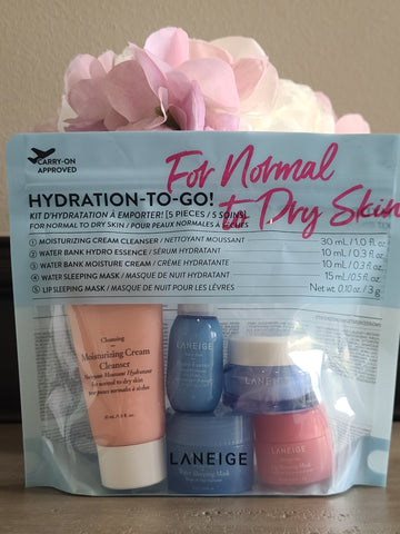 Laneige Hydration-To-Go! Normal to Dry Skin (5Pc Kit)