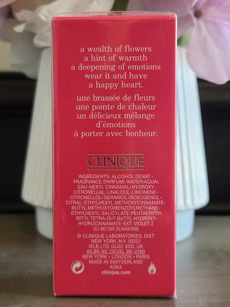 Clinique Happy Heart Perfume Spray for Women