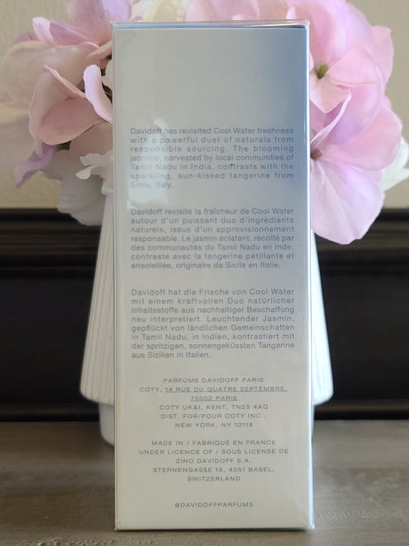 Davidoff Cool Water Jasmine & Tangerine Eau de Toilette for Women (Limited Edition)