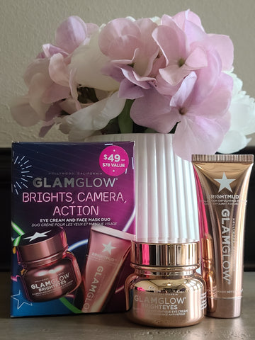 GLAMGLOW Brights, Camera, Action Eye Cream and Face Mask Duo ($78 Value)