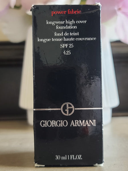 Giorgio Armani Power Fabric Longwear High Cover Foundation SPF 25 (#4.25)
