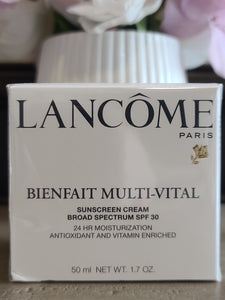 Lancome Bienfait Multi-Vital Sunscreen Cream SPF 30