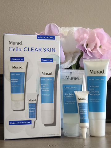 Murad Hello, Clear Skin 3-Piece Set ($110 Value)