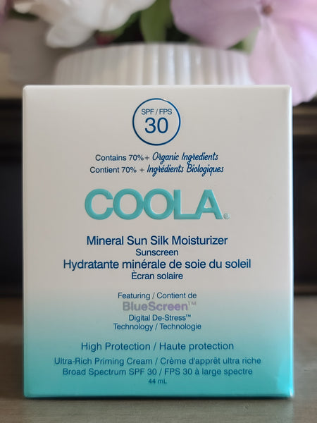 Coola Mineral Sun Silk Moisturizer Sunscreen SPF 30