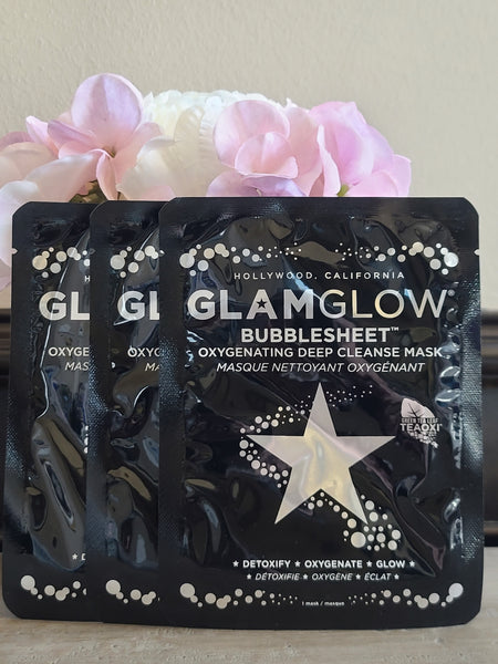 GLAMGLOW Third Time's a Glow Deep Cleansing Sheet Mask Trio