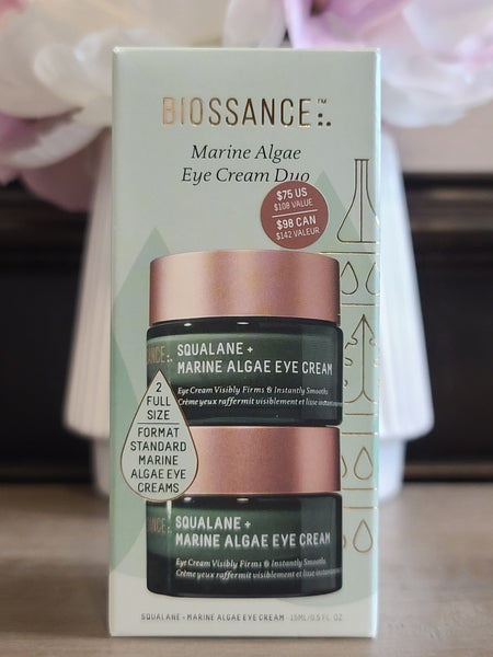 Biossance Marine Algae Eye Cream Duo ($108 Value)