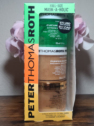 Peter Thomas Roth Full-Size Mask-A-Holic 3-Piece Mask Kit ($200 Value)