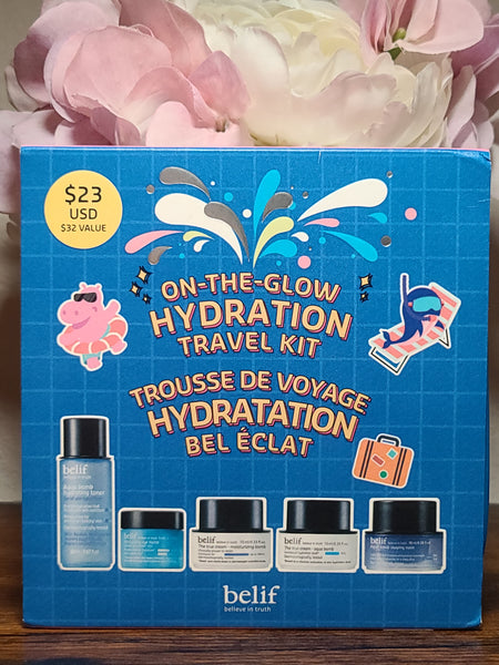 Belif On-The-Glow Hydration 5-piece Travel Kit ($32 Value)