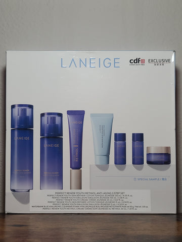 Laneige Perfect Renew Youth Retinol Anti-Aging 3 Step Set