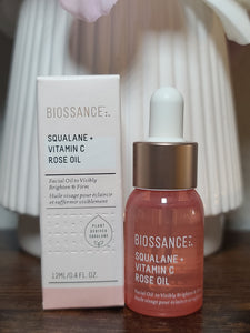 Biossance Squalane + Vitamin C Rose Oil