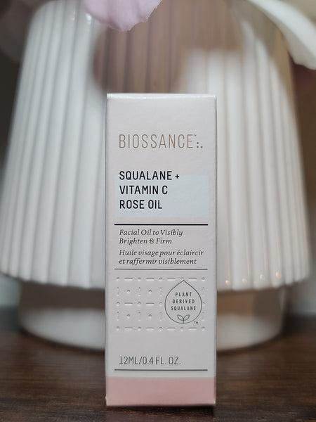 Biossance Squalane + Vitamin C Rose Oil