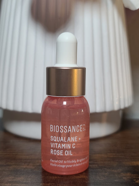 Biossance Squalane + Vitamin C Rose Oil