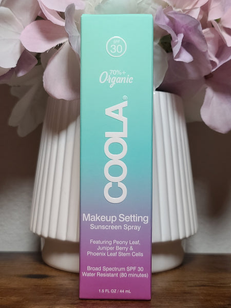 Coola Organic Makeup Setting Spray SPF 30