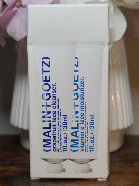 Malin+Goetz 2-Step Face Essentials Travel Size 2-Piece Set