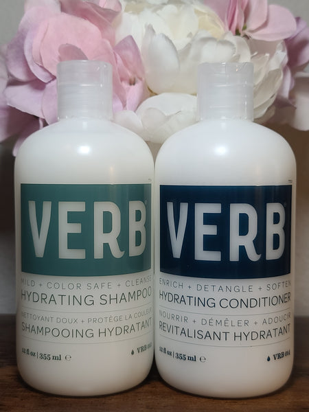 VERB Hydrating Shampoo and Hydrating Conditioner 12oz Duo ($40 Value)