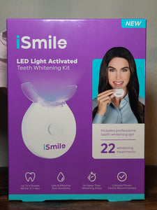 iSmile LED Light Activated Teeth Whitening Kit