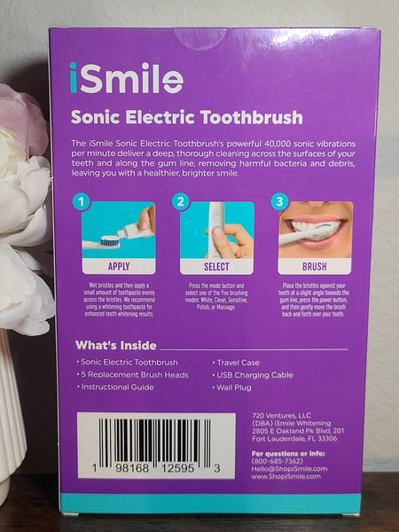 iSmile Sonic Electric Toothbrush