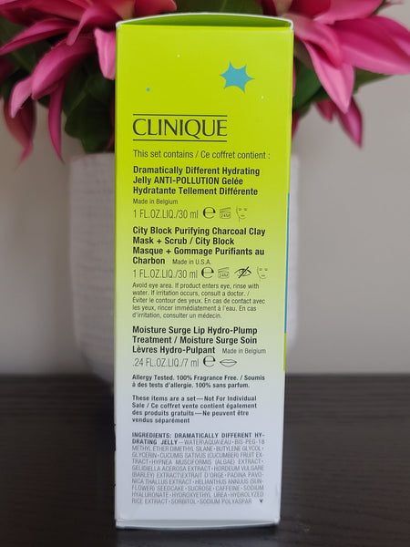 Clinique Detox + Defend 3-Pc Set