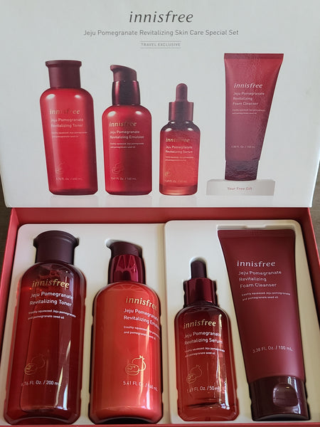 Innisfree Jeju Pomegranate Revitalizing Skin Care Special Set