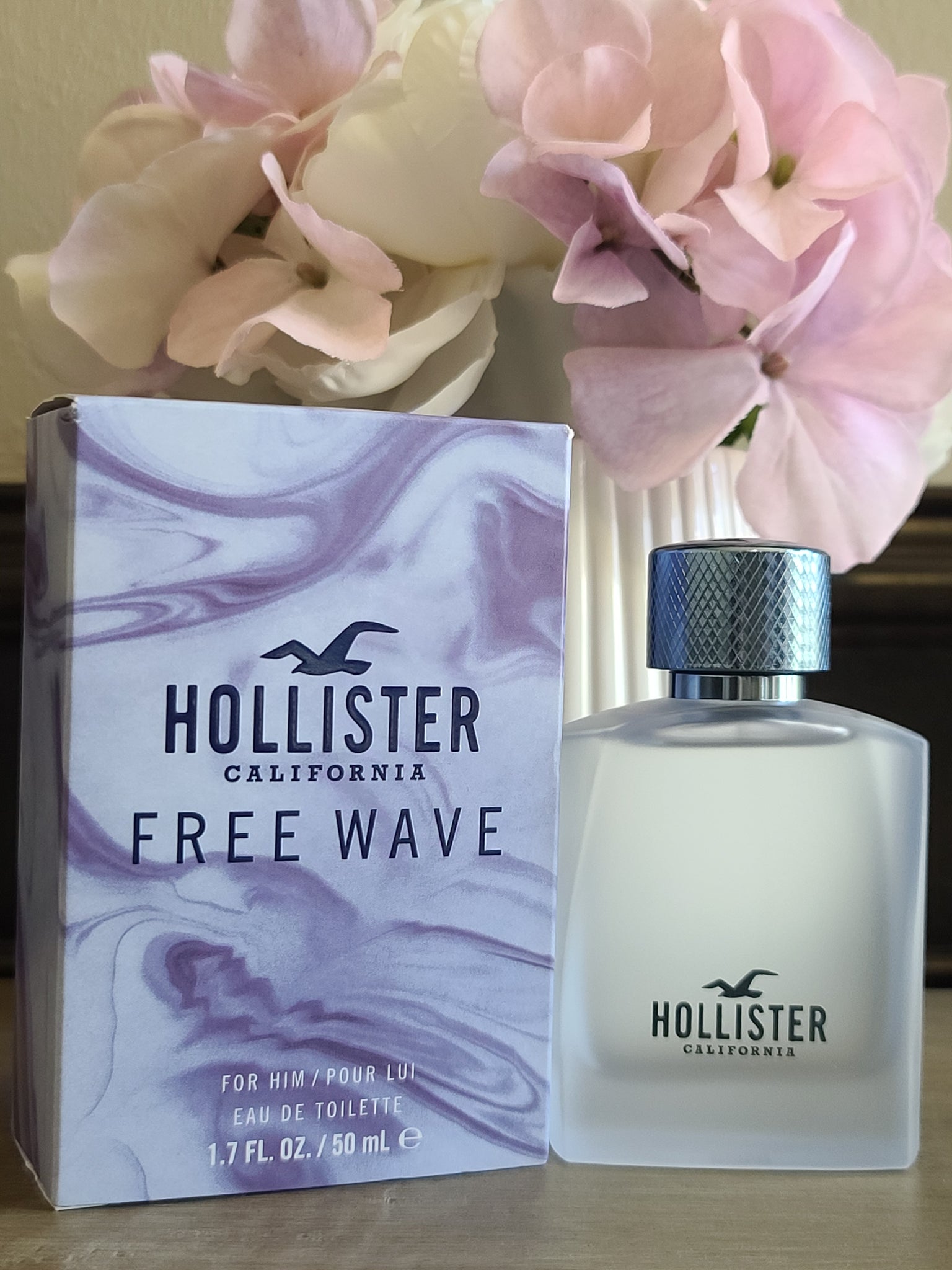 Hollister Free Wave Eau de Toilette for Him 1.7oz SALE Skintastic Beauty