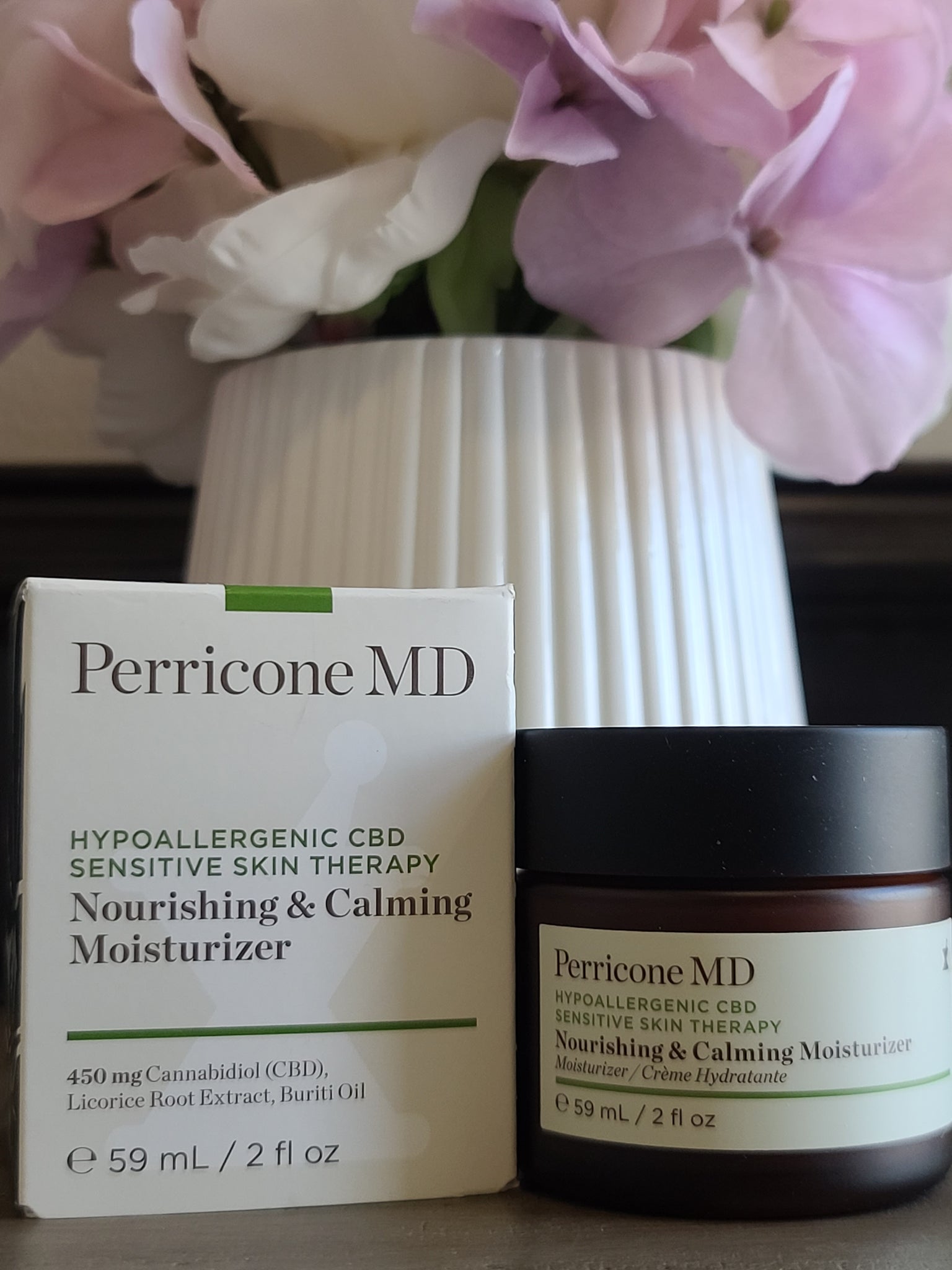 Perricone MD Hypoallergenic CBD Sensitive Skin Therapy Nourishing & Calming Moisturizer