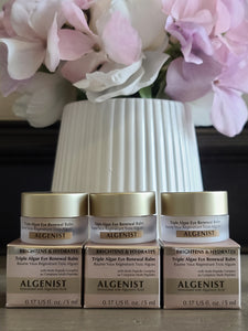 Algenist Triple Algae Eye Renewal  Balm Minis - 0.17oz (Lot of 3)