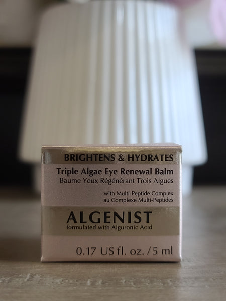 Algenist Triple Algae Eye Renewal  Balm Minis - 0.17oz (Lot of 3)