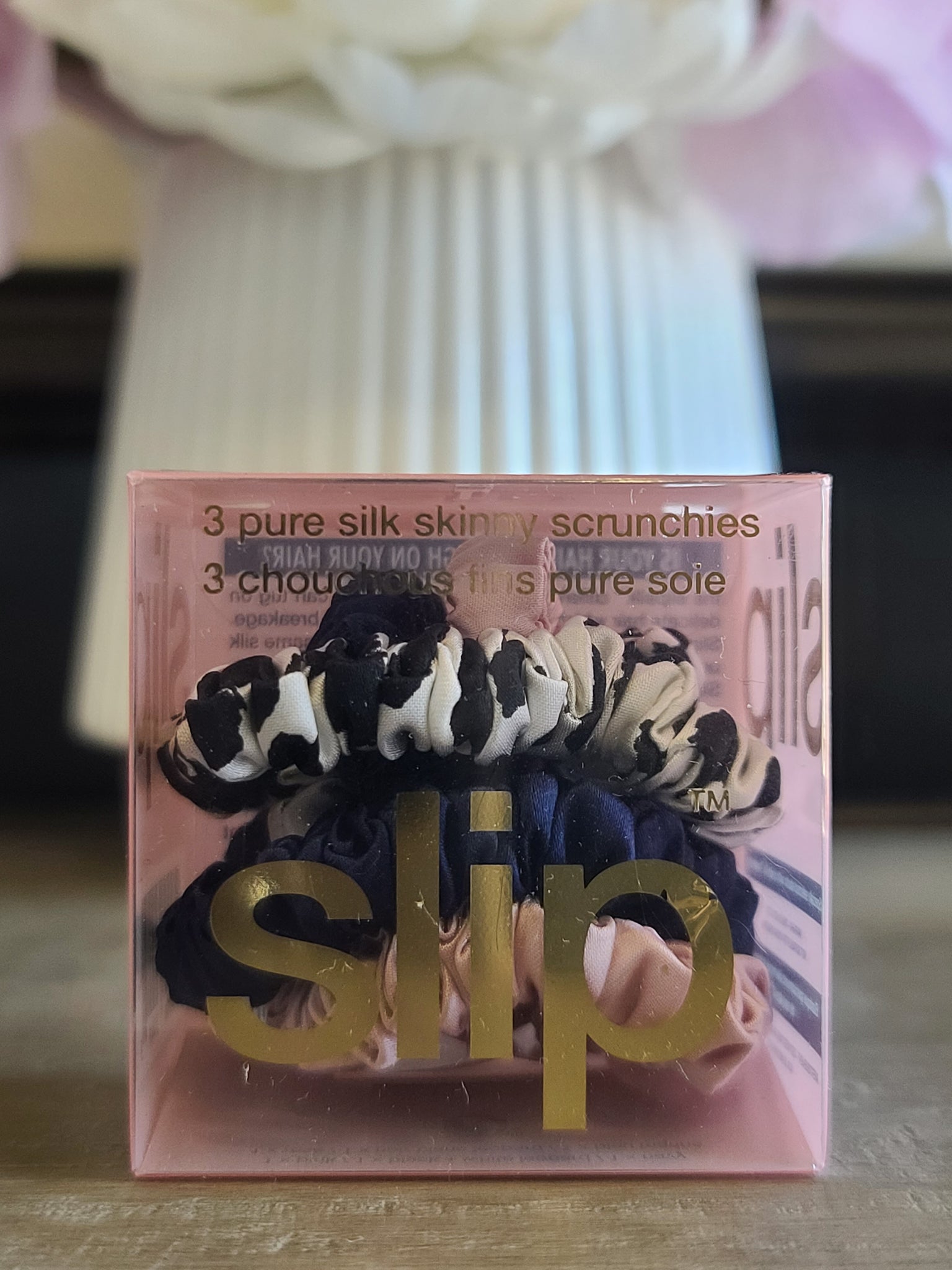 Slip Pure Silk Skinny Scrunchies 3-Pack