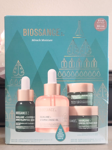 Biossance Miracle Moisture 4-Pc Set ($127 Value)